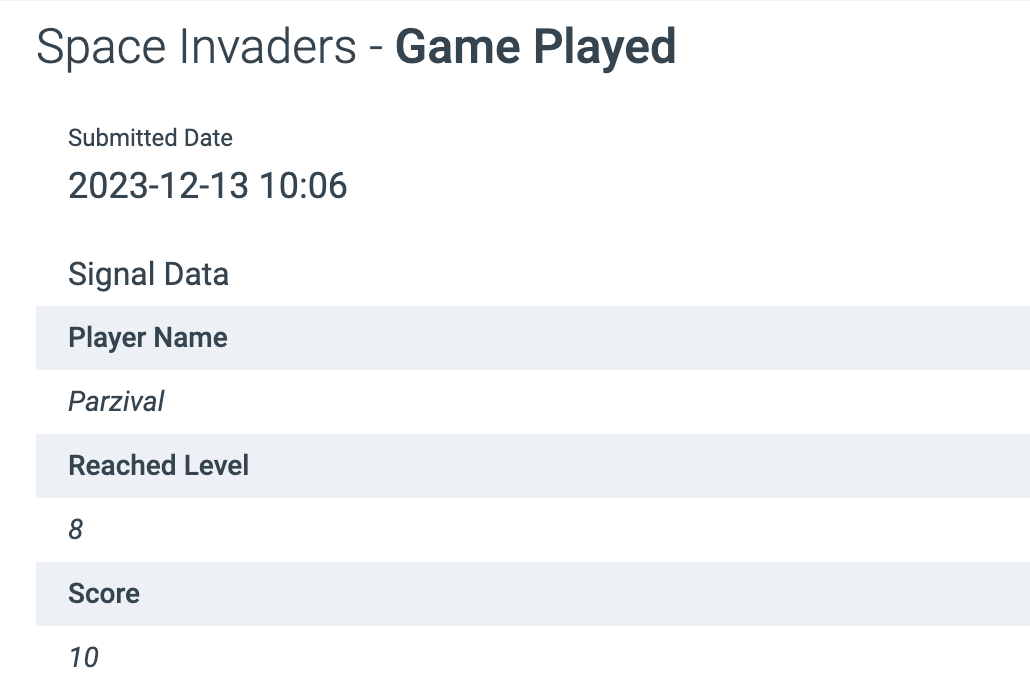 event data fields shown in the contact filter